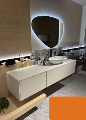 Aménagement sur mesure de salle de bain - Frehel Agencement