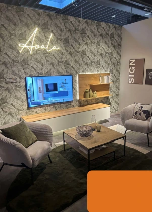 Réalisation de meuble TV sur mesure à La Baule - Frehel Agencement