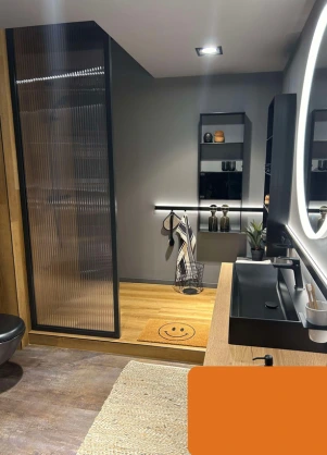 Réalisation de salle de bain sur mesure à La Baule - Frehel Agencement